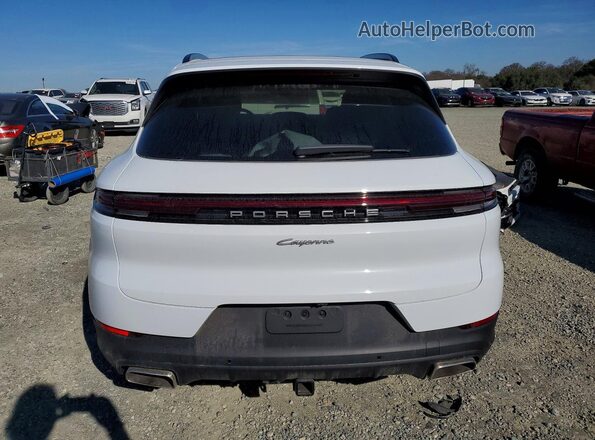 WP1AE2AY7SDA17281 2025 PORSCHE CAYENNE Белый Вид сзади