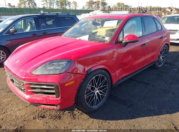 WP1AE2AY9TDA10639 2026 PORSCHE CAYENNE Red Przód lewy