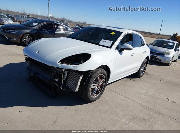 WP1AF2A51GLB91511 2016 PORSCHE MACAN Белый Передняя левая четверть