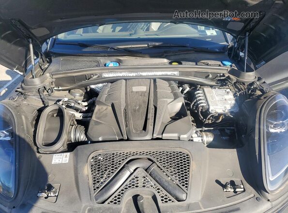 WP1AF2A52RLB56348 2024 PORSCHE MACAN Серый Вид задней части салона