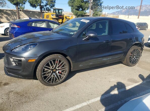 WP1AF2A52RLB56348 2024 PORSCHE MACAN Серый Передняя левая четверть