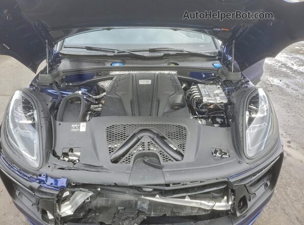 WP1AF2A55SLB50209 2025 PORSCHE MACAN Синий Вид подкапотного пространства