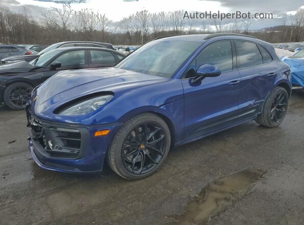 WP1AF2A55SLB50209 2025 PORSCHE MACAN Синий Передняя левая четверть