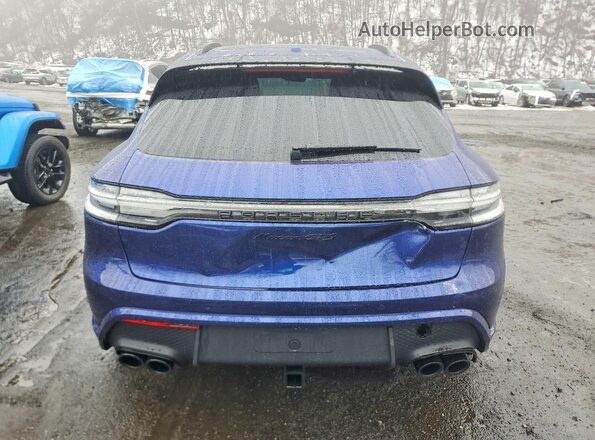 WP1AF2A55SLB50209 2025 PORSCHE MACAN Синий Вид сзади
