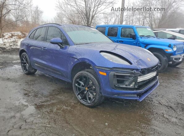 WP1AF2A55SLB50209 2025 PORSCHE MACAN Синий Передняя правая четверть