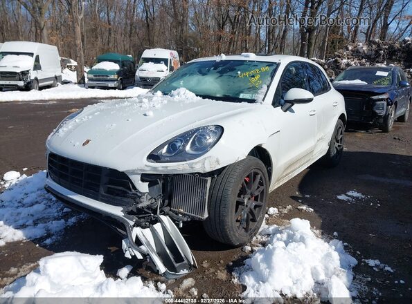 WP1AF2A56JLB70659 2018 PORSCHE MACAN Белый Передняя левая четверть