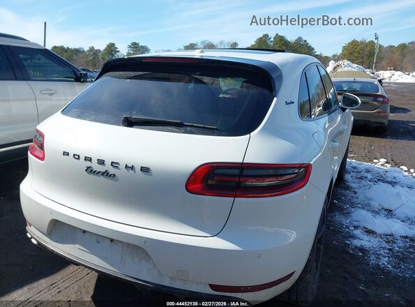 WP1AF2A56JLB70659 2018 PORSCHE MACAN Белый Задняя правая четверть