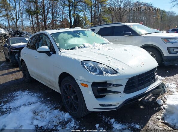 WP1AF2A56JLB70659 2018 PORSCHE MACAN Белый Передняя правая четверть
