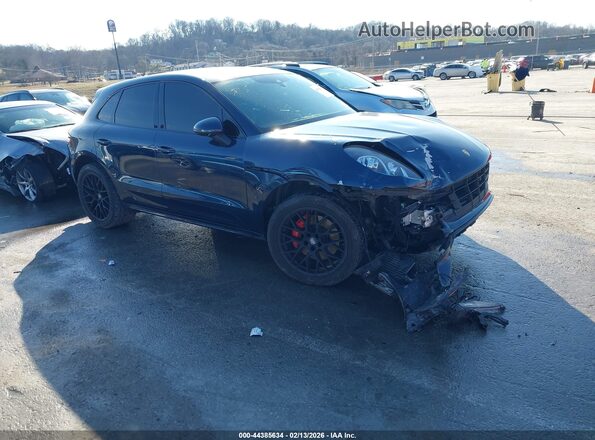 WP1AF2A58GLB90436 2016 PORSCHE MACAN Синий Передняя правая четверть