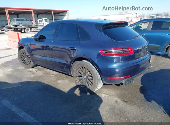 WP1AF2A58GLB90436 2016 PORSCHE MACAN Синий Задняя левая четверть