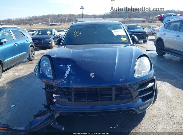 WP1AF2A58GLB90436 2016 PORSCHE MACAN Синий Вид спереди