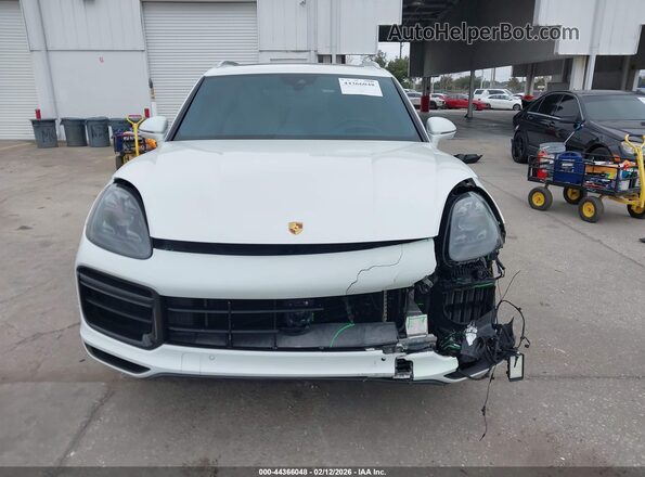 WP1AF2AY6LDA39187 2020 PORSCHE CAYENNE White Widok zestawu wskaźników