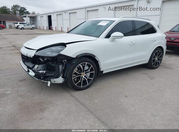 WP1AF2AY6LDA39187 2020 PORSCHE CAYENNE White Przód lewy