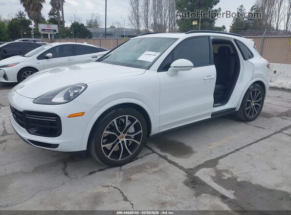 WP1AF2AY9KDA80055 2019 PORSCHE CAYENNE White Przód lewy