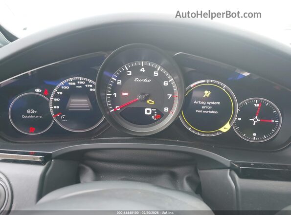 WP1AF2AY9KDA80055 2019 PORSCHE CAYENNE White Widok tylnych siedzeń