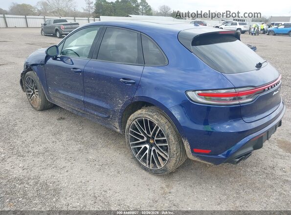 WP1AG2A51SLB40709 2025 PORSCHE MACAN Синий Задняя левая четверть
