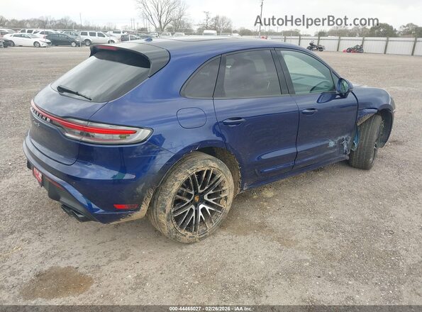 WP1AG2A51SLB40709 2025 PORSCHE MACAN Синий Задняя правая четверть