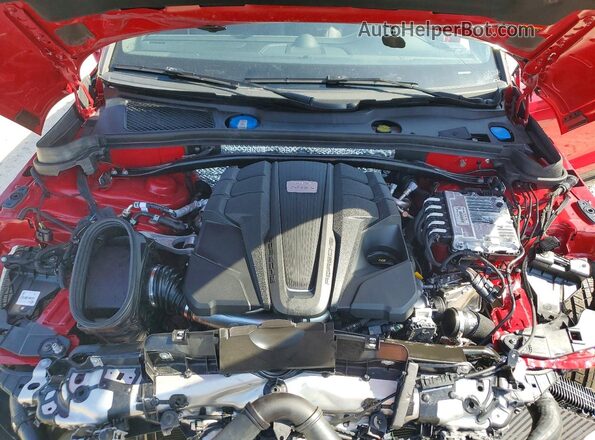 WP1AG2A55SLB42558 2025 PORSCHE MACAN Красный Вид задней части салона