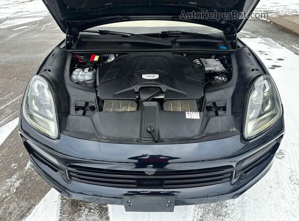 WP1BA2AY6LDA48233 2020 PORSCHE CAYENNE Синий Вид салона спереди