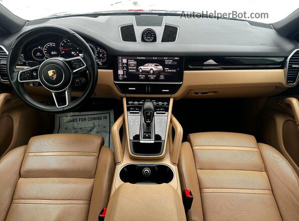 WP1BA2AY6LDA48233 2020 PORSCHE CAYENNE Синий Вид щитка приборов