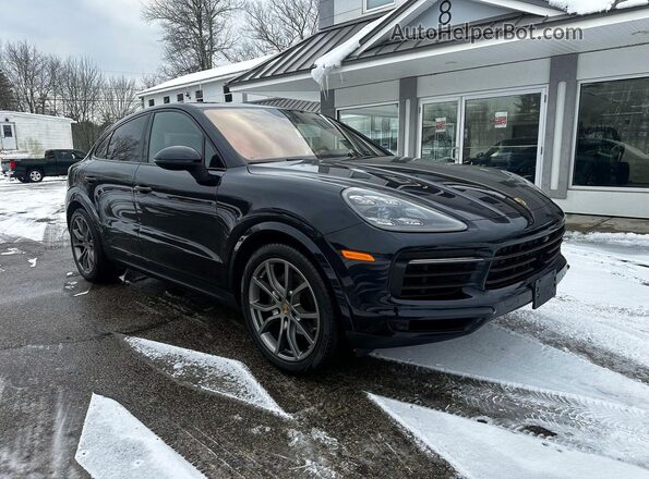 WP1BA2AY6LDA48233 2020 PORSCHE CAYENNE Синий Передняя левая четверть