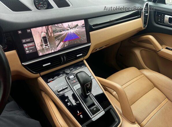 WP1BA2AY6LDA48233 2020 PORSCHE CAYENNE Синий Вид подкапотного пространства