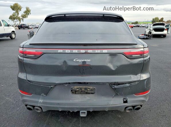 WP1BA2AY9MDA42878 2021 PORSCHE CAYENNE Черный Вид сзади