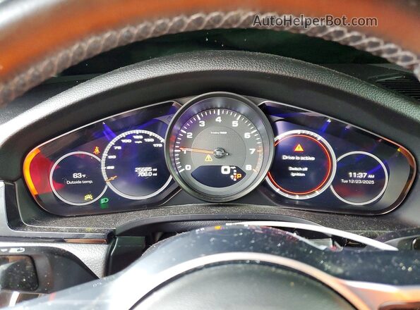 WP1BA2AY9MDA42878 2021 PORSCHE CAYENNE Черный Вид щитка приборов