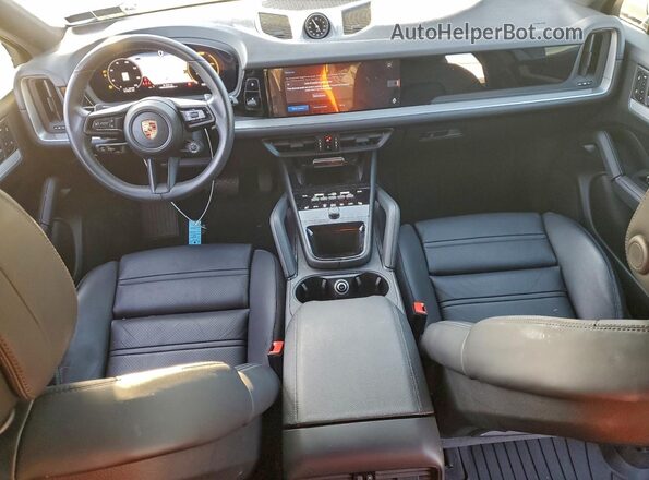 WP1BA2AY9RDA50728 2024 PORSCHE CAYENNE Gray წინა პანელის ხედი