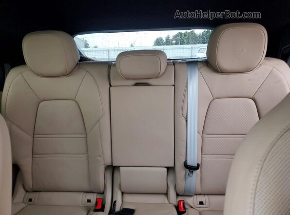 WP1BE2AY3NDA51498 2022 PORSCHE CAYENNE Оранжевый Вид задних сидений