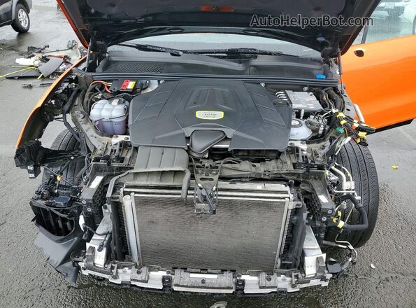 WP1BE2AY3NDA51498 2022 PORSCHE CAYENNE Оранжевый Вид подкапотного пространства