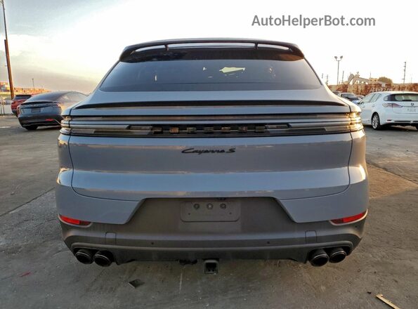 WP1BN2AY9SDA41179 2025 PORSCHE CAYENNE Серебряный Вид сзади