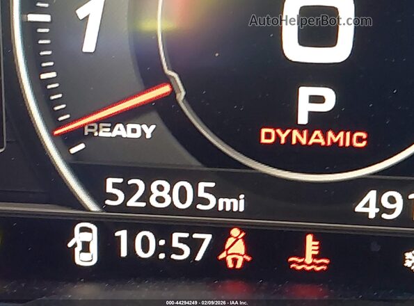 WUAASAFV8K1900202 2019 AUDI TT Черный 