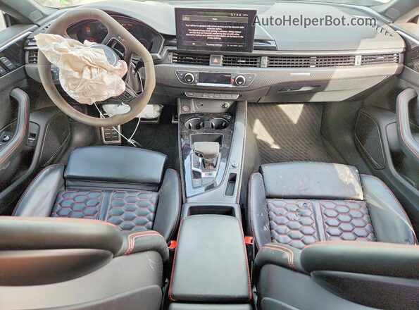 WUAAWCF51MA901355 2021 AUDI RS5 Gray Dashboard view