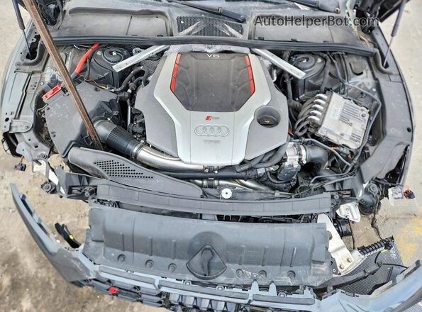 WUAAWCF51MA901355 2021 AUDI RS5 Gray Rear interior view