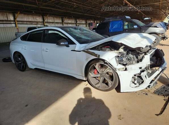 WUAAWCF59MA904813 2021 AUDI RS5 Белый Передняя правая четверть