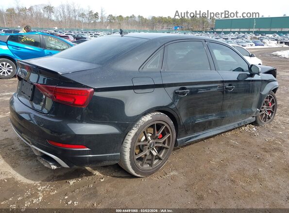 WUABWGFF0J1900617 2018 AUDI RS3 Черный Задняя правая четверть