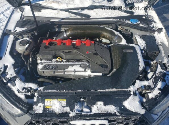 WUABWGFF1J1902747 2018 AUDI RS3 Серый Вид задней части салона