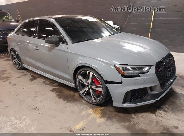 WUABWGFF2KA902998 2019 AUDI RS3 Gray Front right