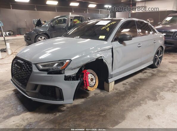 WUABWGFF2KA902998 2019 AUDI RS3 Gray Front left