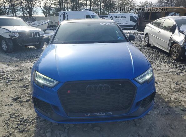 WUABWGFF3KA906641 2019 AUDI RS3 Blue Դիմացի տեսք