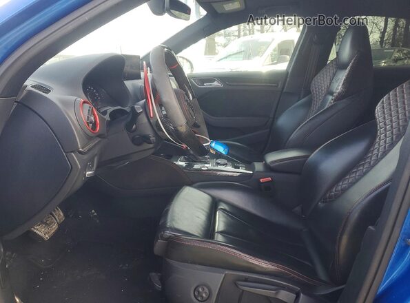 WUABWGFF3KA906641 2019 AUDI RS3 Blue Սալոնի դիմացի տեսք