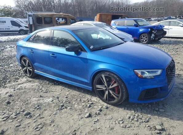 WUABWGFF3KA906641 2019 AUDI RS3 Blue Առջևի աջ