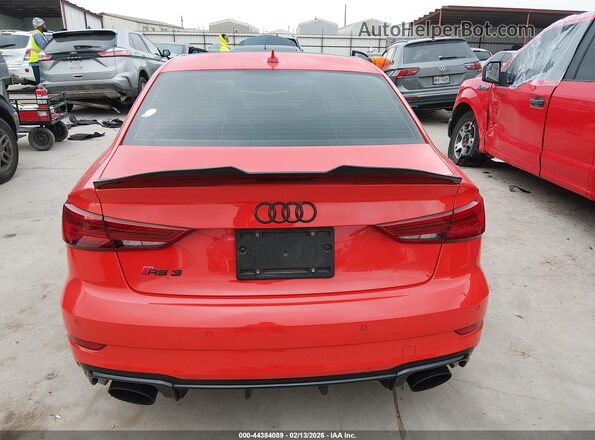 WUABWGFF8J1905483 2018 AUDI RS3 Красный 