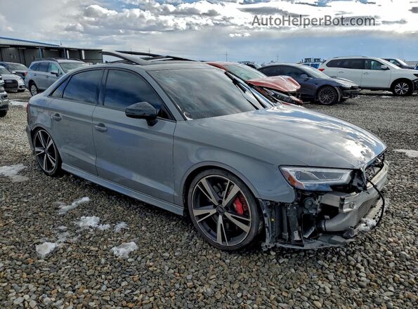 WUABWGFFXJ1900513 2018 AUDI RS3 Gray Առջևի աջ