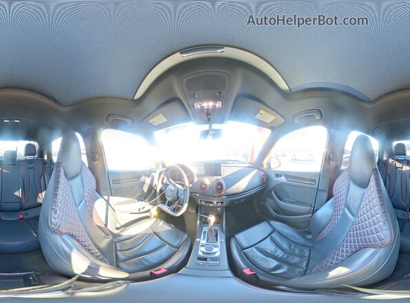 WUABWHFF6KA903299 2019 AUDI RS3 Gray VIN կոդի պիտակի տեսք