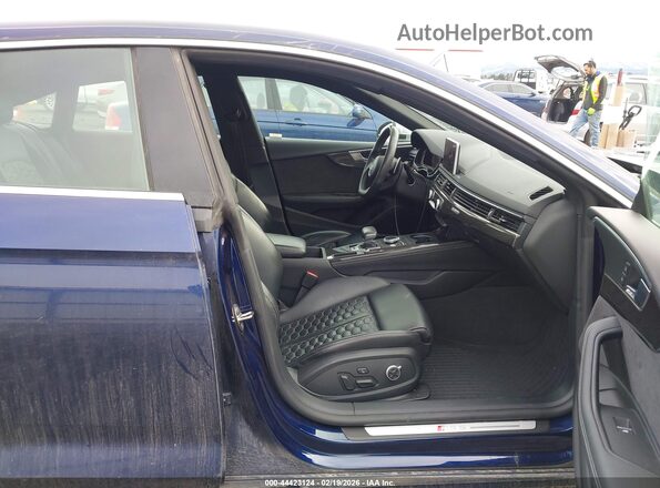 WUACWCF53KA903422 2019 AUDI RS5 Blue Widok wnętrza z przodu