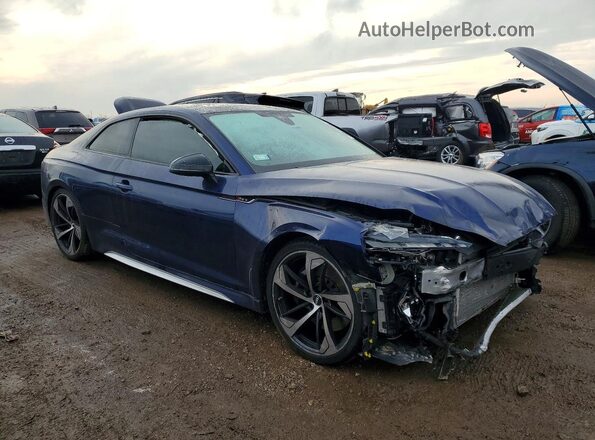 WUARWAF54MA904516 2021 AUDI RS5 Синий Передняя правая четверть