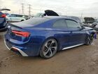 2021 Audi Rs5 Синий vin: WUARWAF54MA904516