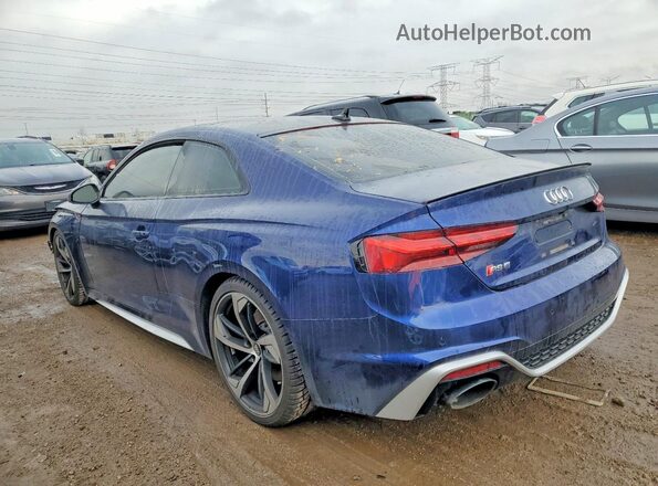 WUARWAF54MA904516 2021 AUDI RS5 Синий Задняя левая четверть